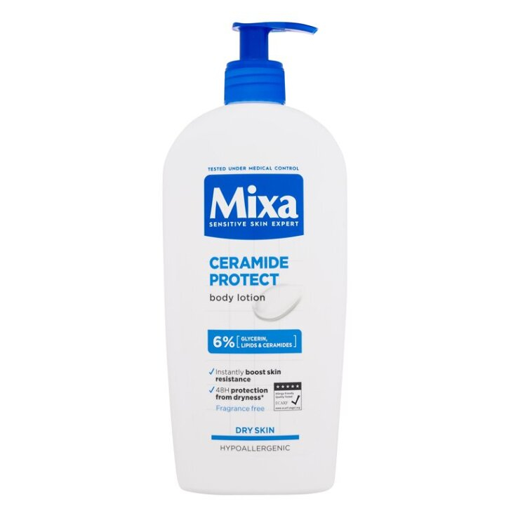 MIXA Tělové mléko Ceramide Protect 400 ml