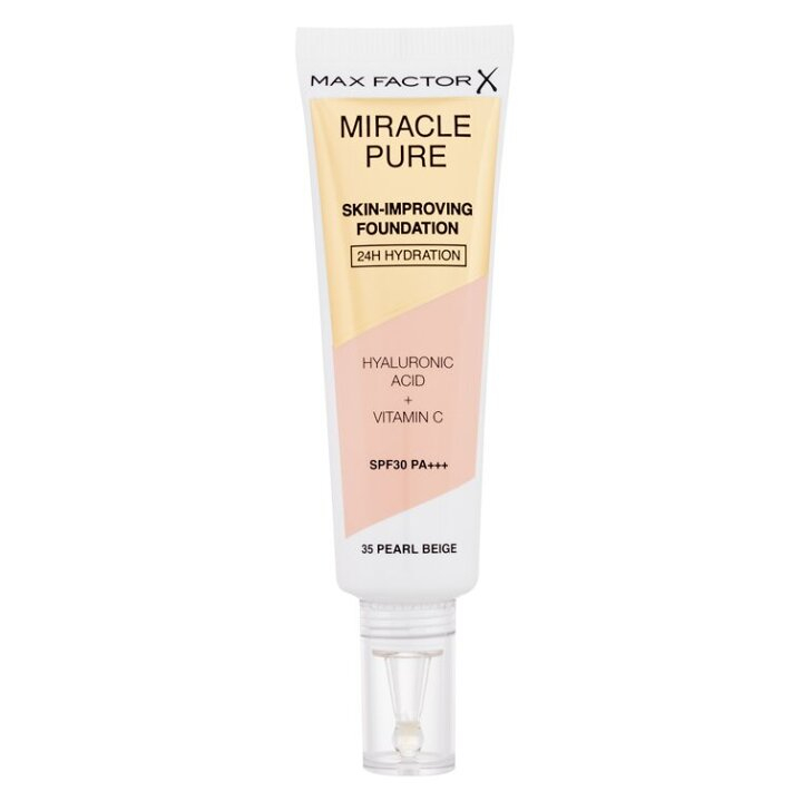 E-shop MAX FACTOR Miracle Pure SPF30 Skin-Improving Foundation 35 Pearl Beige make-up 30 ml