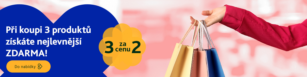 AKCE 3 ZA CENU 2 na vybrané produkty