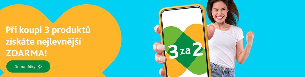 AKCE 3 ZA CENU 2 na vybrané produkty