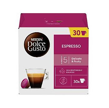 NESCAFÉ Dolce Gusto espresso 30 kapslí (Kávové kapsle) - 100% Arabica