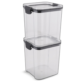 LAMART LT6043 ESTOC dóza čtverec 2 kusy (Krabičky na potraviny a sáčky)