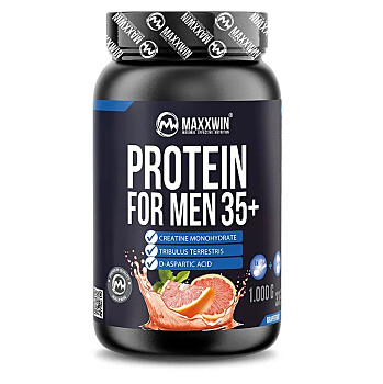 MAXXWIN Protein for men 35+ grapefruit 1000 g (Proteinové nápoje)