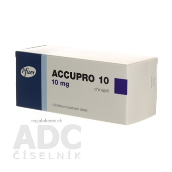 ACCUPRO 10  100X10MG Potahované tablety