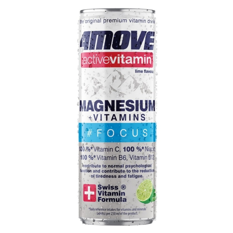 E-shop 4MOVE Active vitamin magnesium nápoj 250 ml