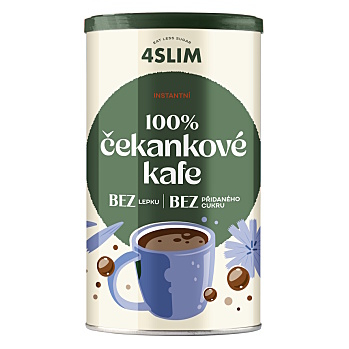 4SLIM Čekankové kafe 100 g (Obilná káva) - Instantní