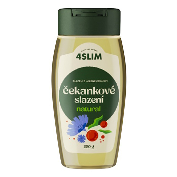4SLIM Čekankové sladidlo natural 350 g (Tekutá sladidla) - Nízkosacharidové (Low Carb)