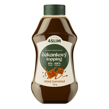 4SLIM Čekankový topping slaný karamel 700 g