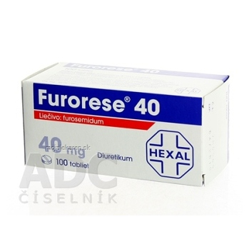 FURORESE 40  100X40MG Tablety