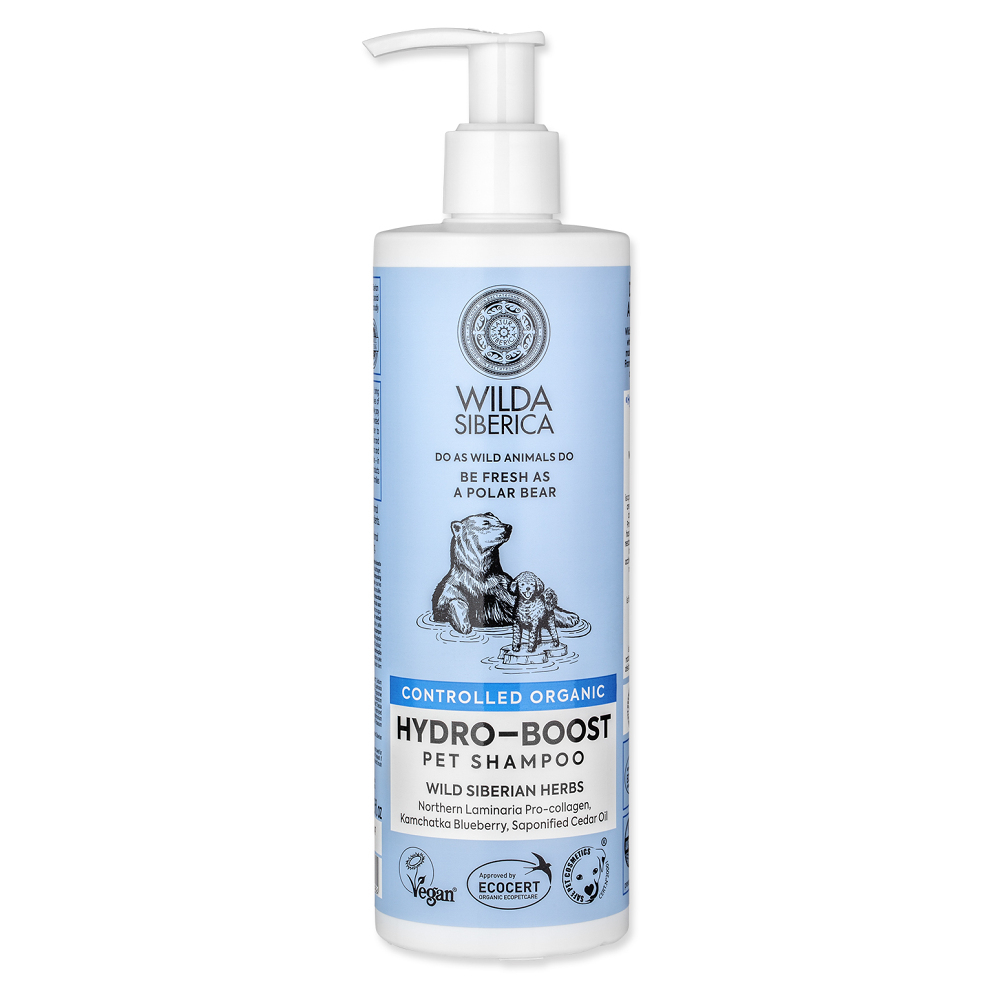 E-shop WILDA SIBERICA Hydro-boost šampon pro psy 400 ml