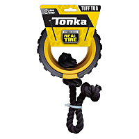TONKA Hračka pro psy gumové mega tahadlo s lanem a vložkou 38 cm