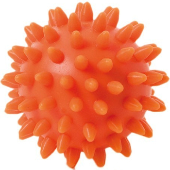 THERA-BAND Masážní míček ježek oranžový 6 cm