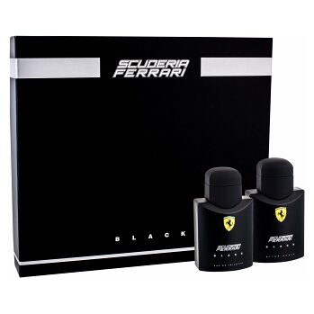 FERRARI Scuderia Ferrari Black Toaletní voda 75 ml + Voda po holení 75 ml (Toaletní vody)