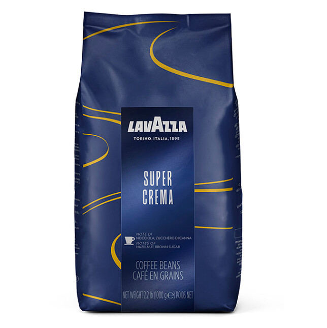 Levně LAVAZZA Super crema zrnková káva 1 kg