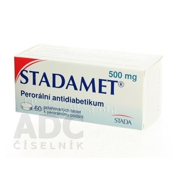 STADAMET 500  60X500MG Potahované tablety