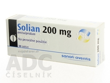 SOLIAN 200 MG  30X200MG Tablety
