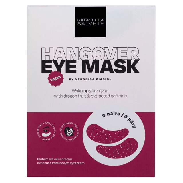 E-shop GABRIELLA SALVETE Party Maska na oči Hangover 3 x 2 kusy