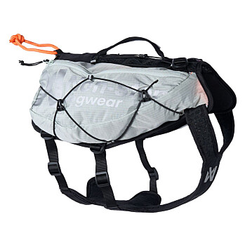 NON-STOP Batoh pro psa trail light dog backpack šedý XL (Oblečky pro psy)