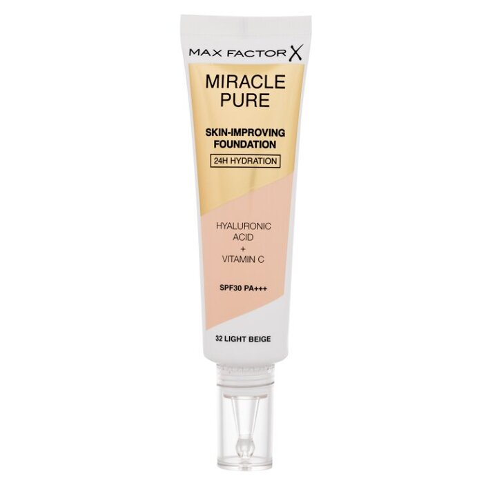 E-shop MAX FACTOR Miracle Pure SPF30 Skin-Improving Foundation 32 Light Beige make-up 30 ml