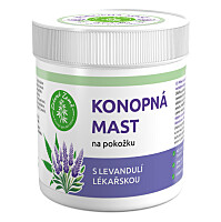 ZELENÁ ZEMĚ Konopná mast s levandulí 100 ml