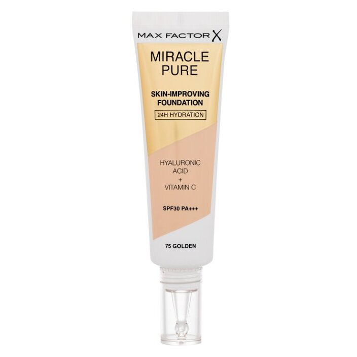 Levně MAX FACTROR Miracle Pure SPF30 Skin-Improving Foundation 75 Golden make-up 30 ml