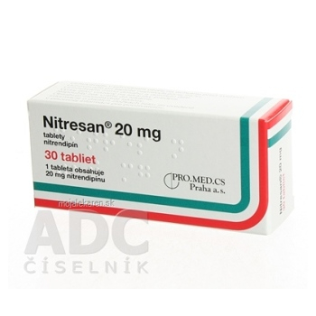 NITRESAN 20 MG  30X20MG Tablety