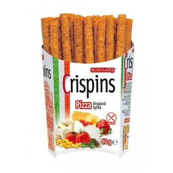 EXTRUDO Crispins tyčka Pizza 60 g