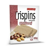 EXTRUDO Cereální křehký chléb Crispins BIO kaštanový bez lepku 2x50 g