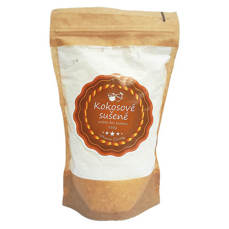 E-shop NAJTELO Kokosové sušené mléko bez kaseinu 250 g