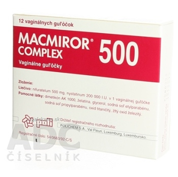 MACMIROR COMPLEX 500  12 Pesar