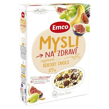 EMCO Mysli sypané s kousky ovoce 375 g