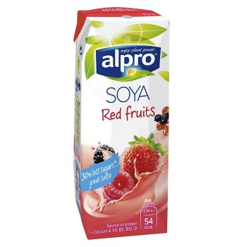 ALPRO Sójový nápoj Červené ovoce 250 ml