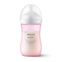 PHILIPS AVENT Láhev Natural Response 260 ml, 1m+, růžová