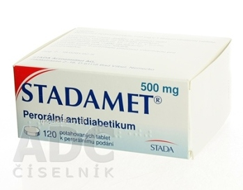 STADAMET 500  120X500MG Potahované tablety