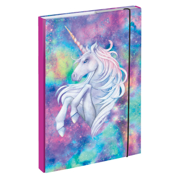 BAAGL Desky na školní sešity A4 jednorožec (Desky na sešity)