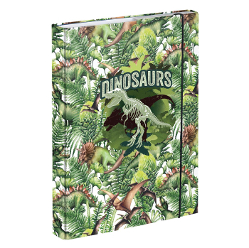 BAAGL Desky na školní sešity A5 dinosaur (Desky na sešity)