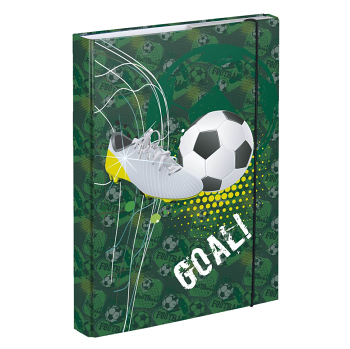 BAAGL Desky na školní sešity A5 fotbal (Desky na sešity)