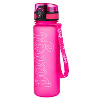 BAAGL Tritanová láhev na pití růžová 500 ml