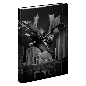 BAAGL Desky na školní sešity A4 batman dark city (Desky na sešity)