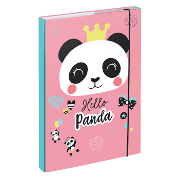 BAAGL Desky na školní sešity A4 panda (Desky na sešity)