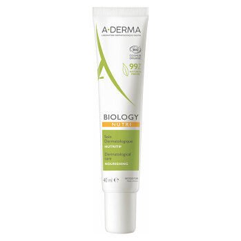 A-DERMA Biology Dermatologická péče vyživující 40 ml