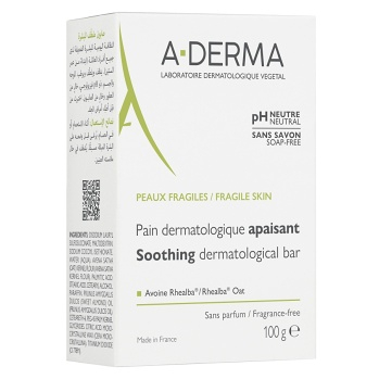 A-DERMA Dermatologická mycí kostka 100 g (Dermokosmetika sprchování a mytí) - Dermokosmetika