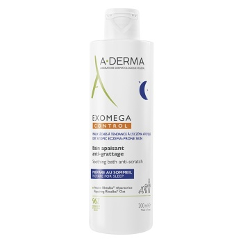 A-DERMA Exomega Control Zklidňující koupel 200 ml (Dermokosmetika sprchování a mytí) - Dermokosmetika