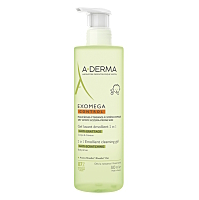 A-DERMA Exomega Control Zvláčňující mycí gel 2v1 500 ml