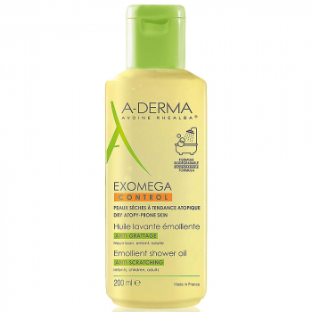 A-DERMA Exomega Control Zvláčňující sprchový olej 200 ml