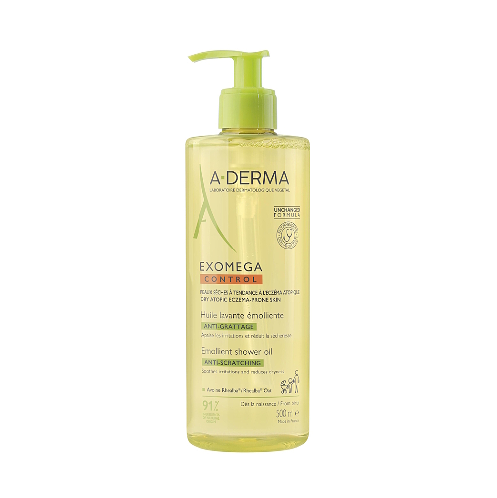 A-DERMA Exomega CONTROL Zvláč.sprchový olej 500ml koupíte na Lekarna.cz