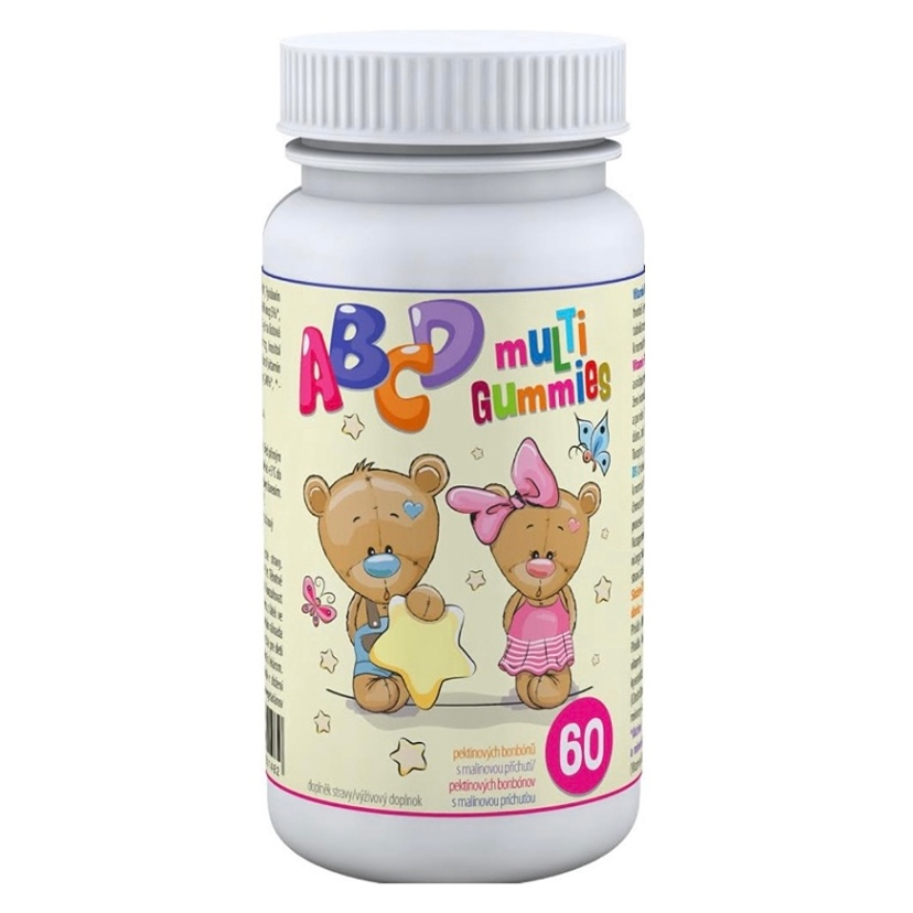 CLINICAL ABCD Multi gummies 60 pektinových bonbónů