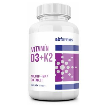 ABFARMIS Vitamín D3 + K2 30 tablet