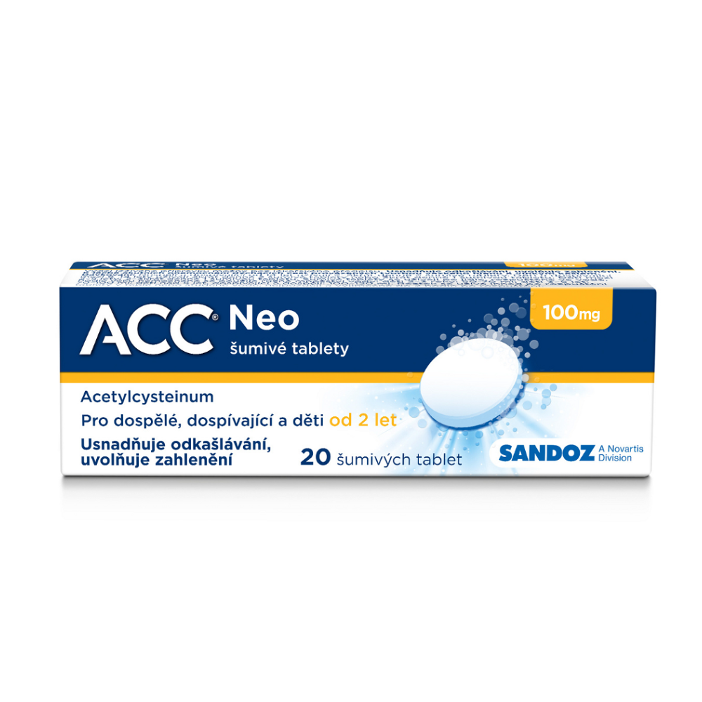 E-shop ACC 100 NEO 20x100 mg šumivých tablet