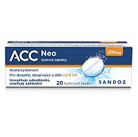 ACC 200 NEO 20x200 mg šumivých tablet